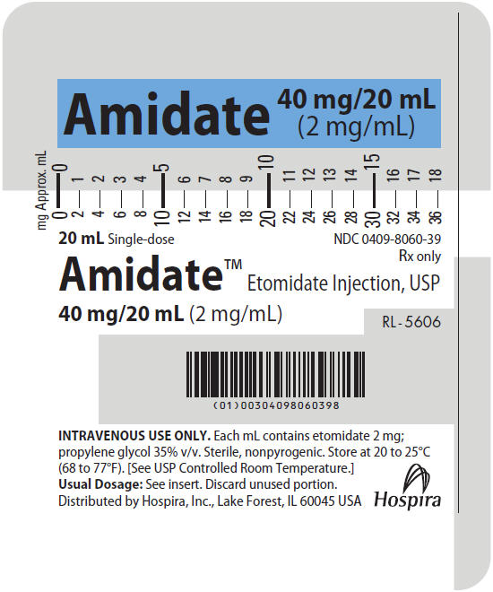 PRINCIPAL DISPLAY PANEL - 20 mL Syringe Label