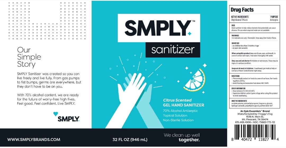 SMPLY Aloe Hand Sanitizer