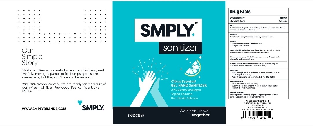 SMPLY Aloe Hand Sanitizer