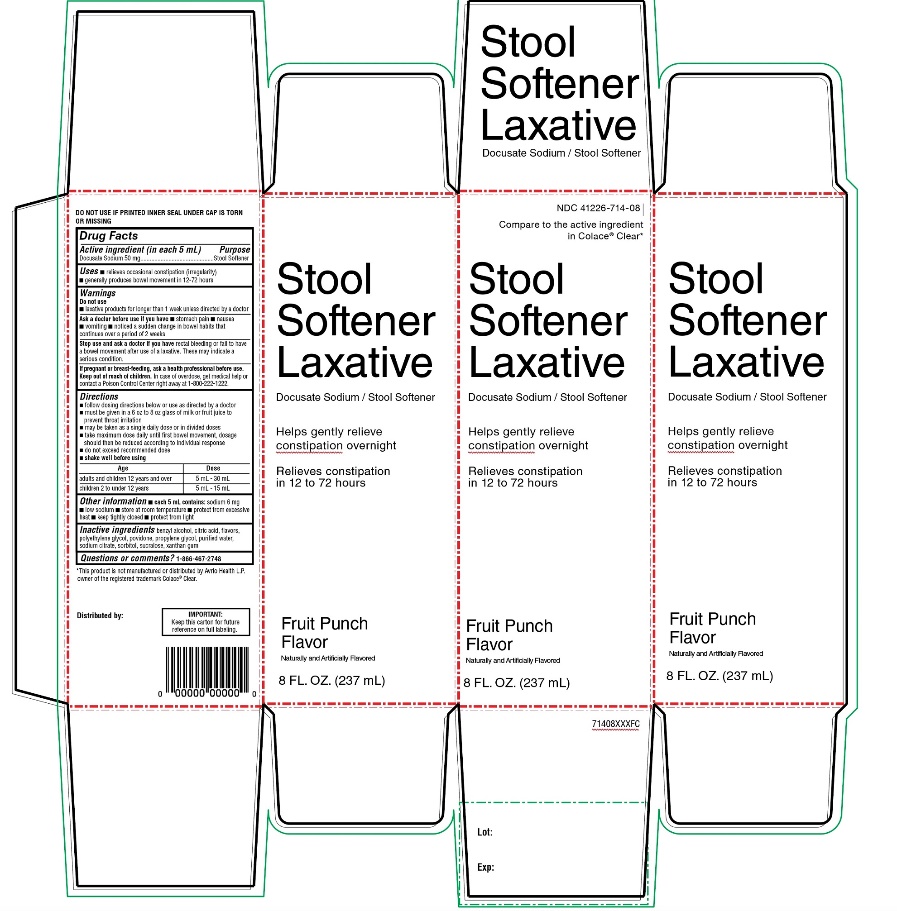 Kroger Stool Softener Docusate Sodium Fruit Punch