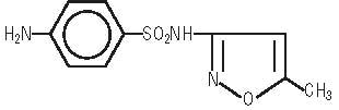 Sulfamethoxazole Structural Formula