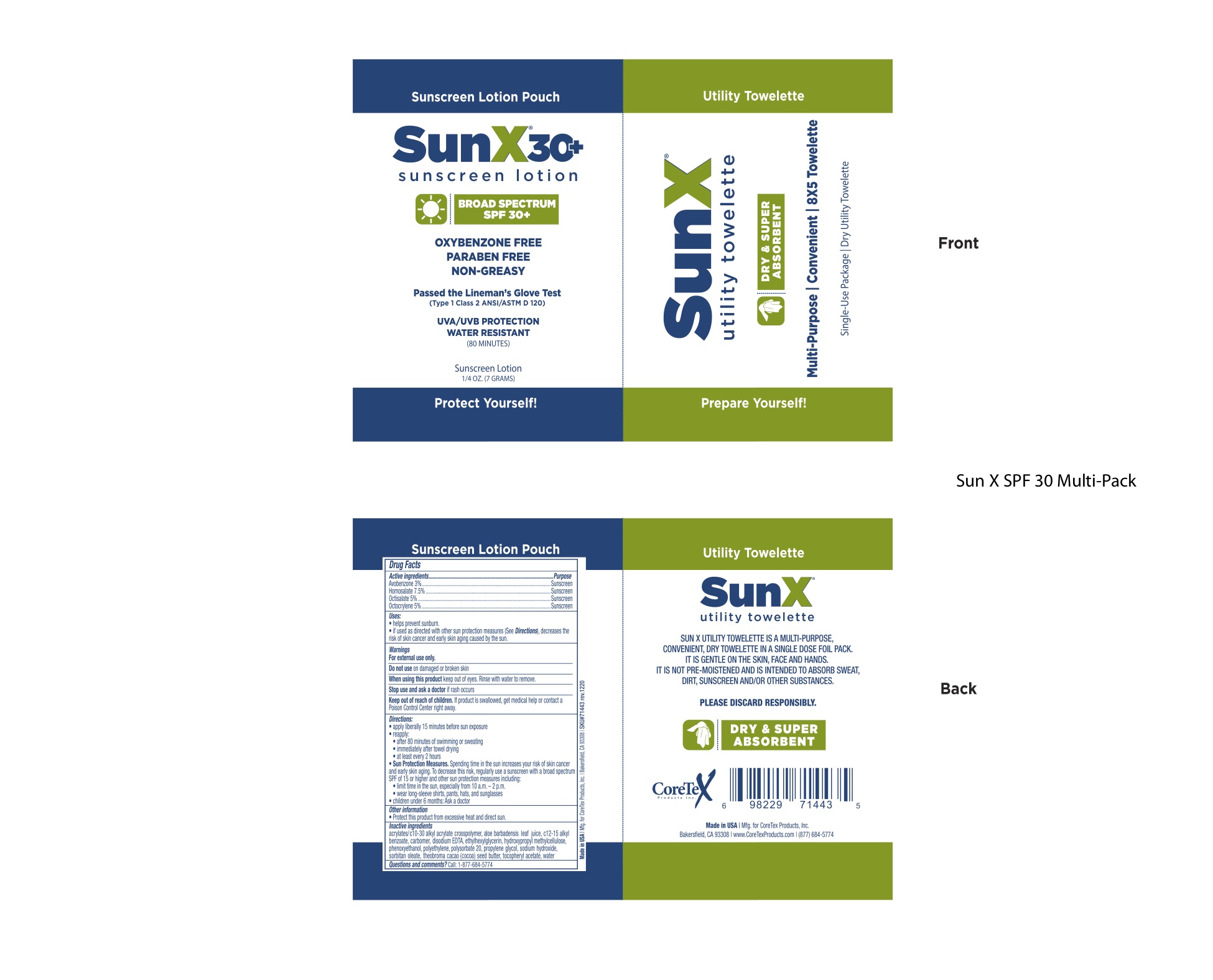 SunX 30 new multipack