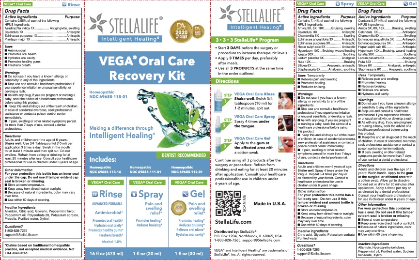 StellaLife Recovery Kit Display
