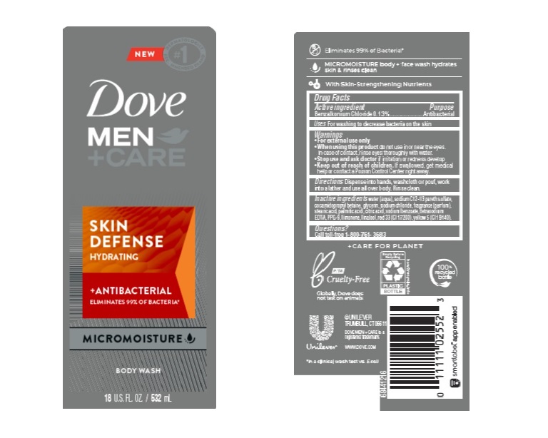 Dove Men Skin Defense Body Wash
