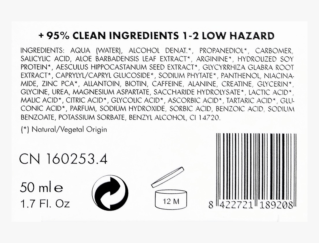 Product Carton Ingredients