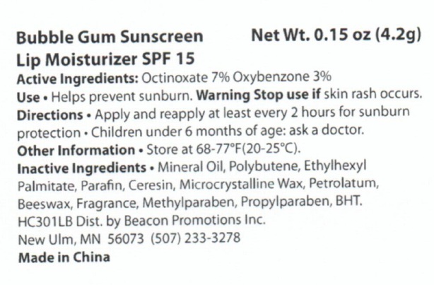 Sunscreen Bubble Bum