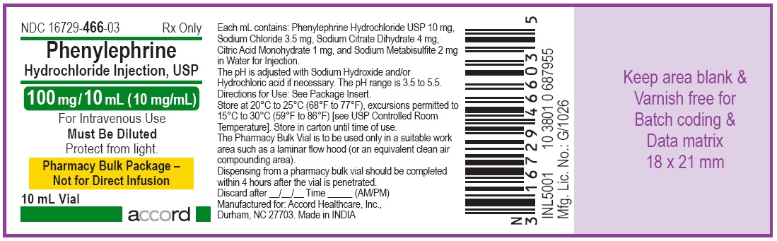 10 mL vial label