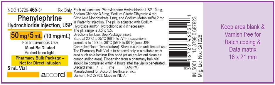 5 mL vial label