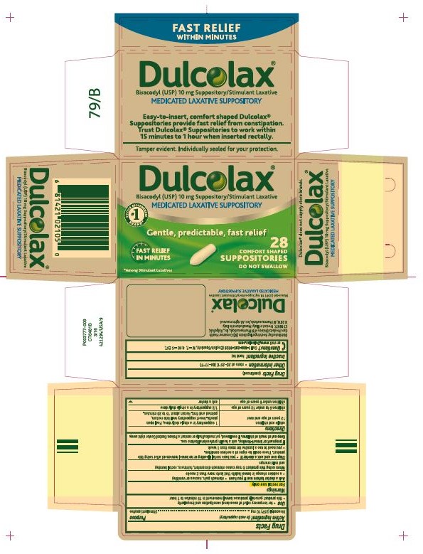  Dulcolax Stimulant Laxative Medicated Suppositories