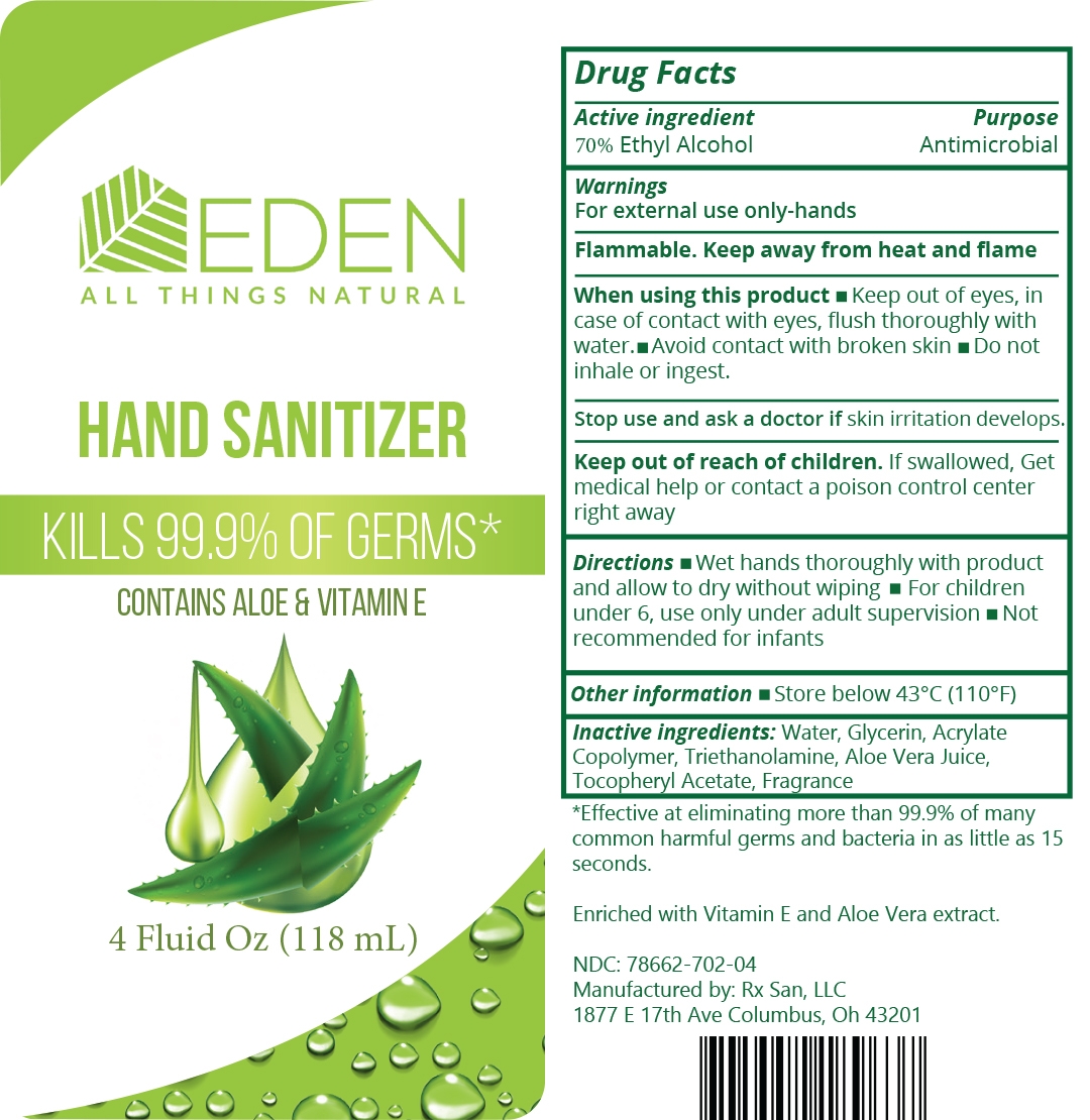 Eden Label with Aloe 4 ounce