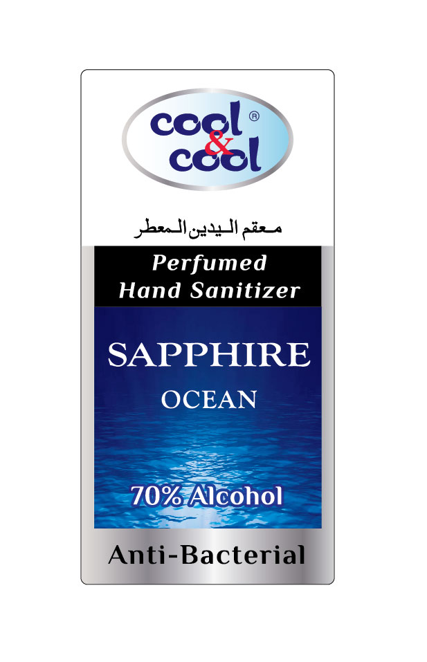 Sapphire ocean - Hand sanitizer 60 ml