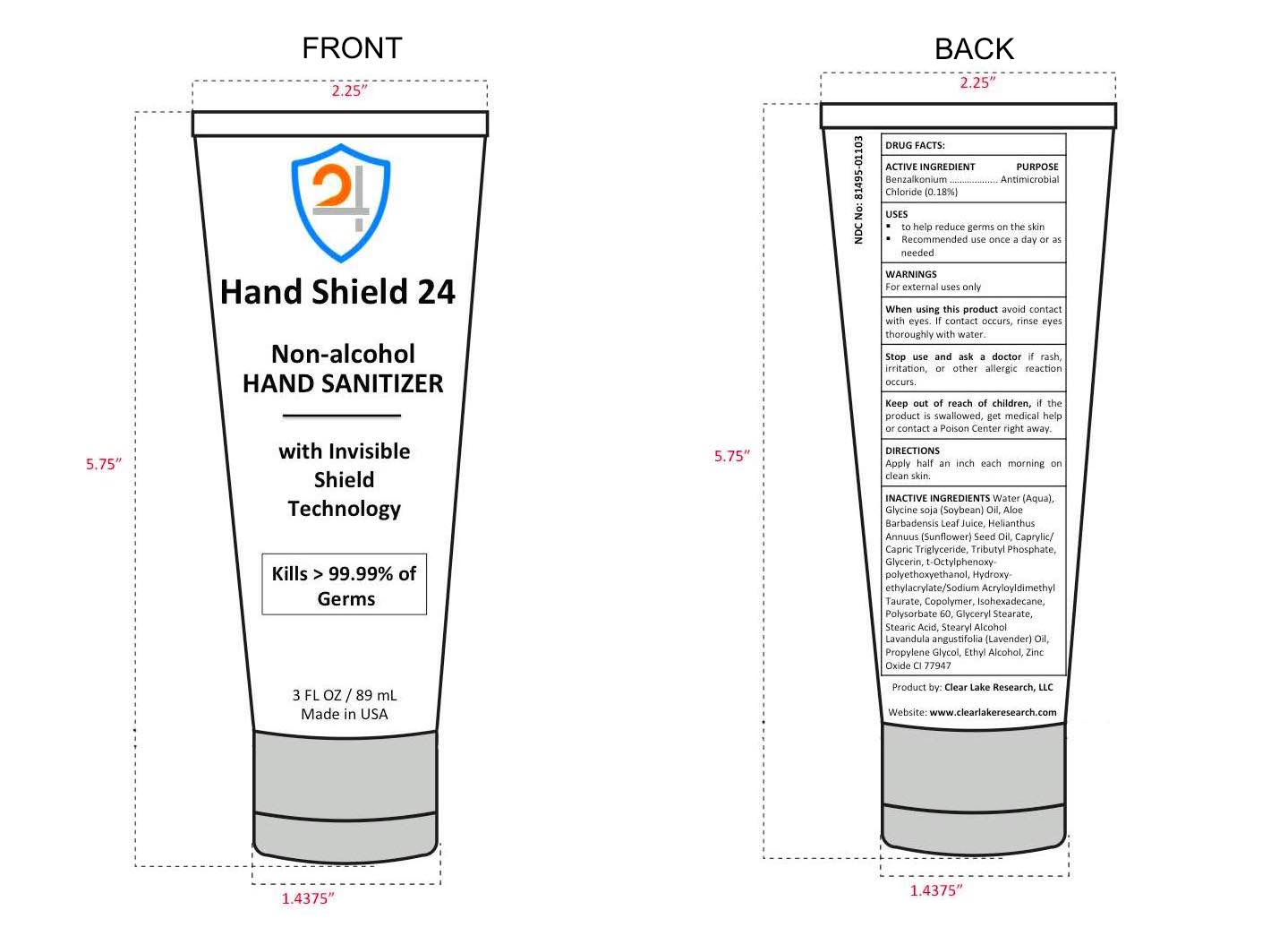 Hand Shield 24