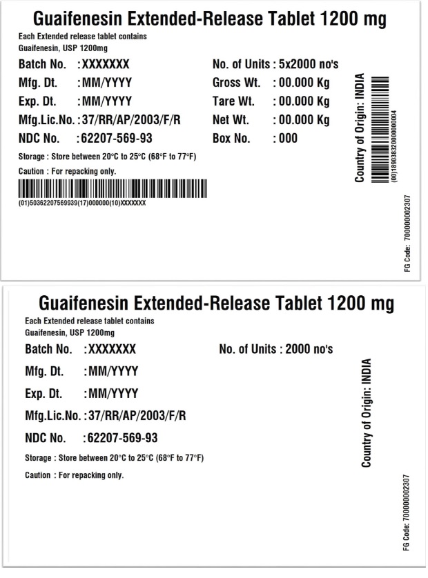 GUAIFENESIN tablet extended release