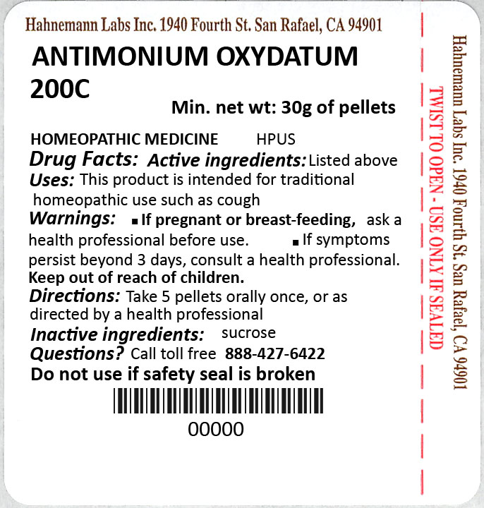 Antimonium Oxydatum  200C 30g