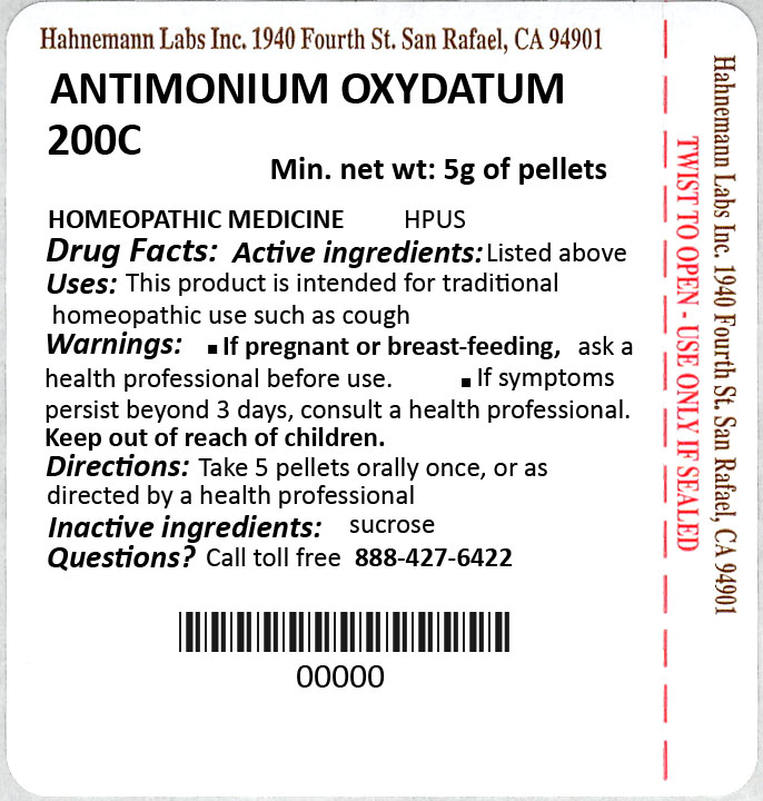 Antimonium Oxydatum  200C 5g