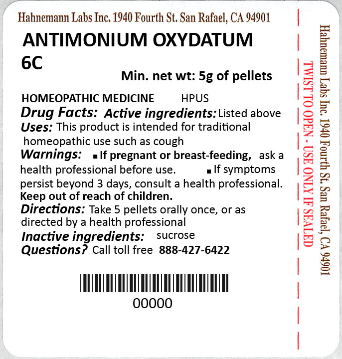 Antimonium Oxydatum 6C 5g