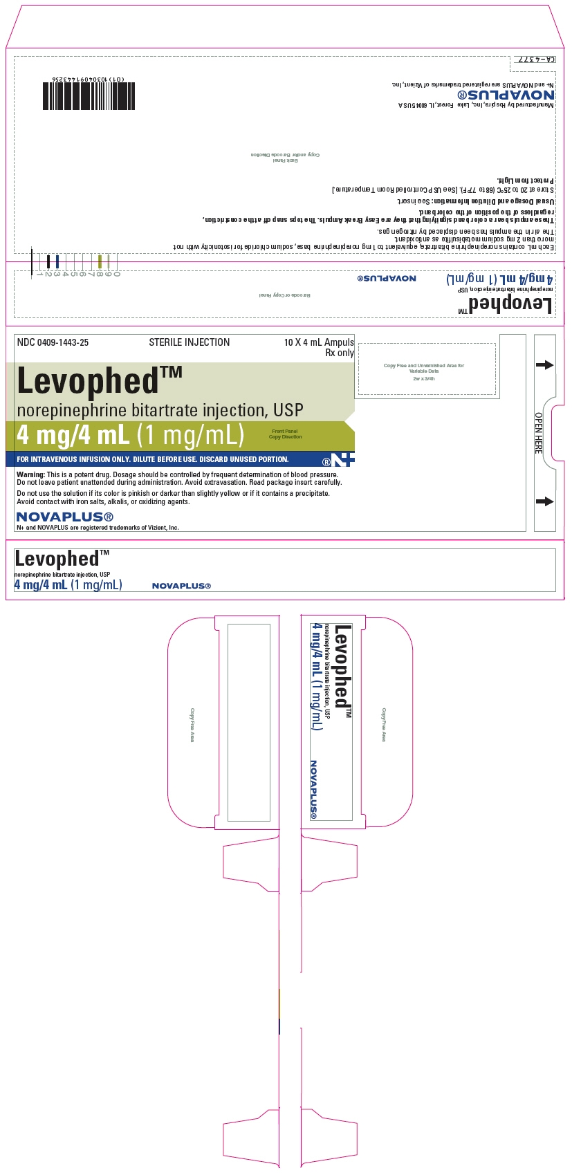 PRINCIPAL DISPLAY PANEL - 4 mL Ampule Box