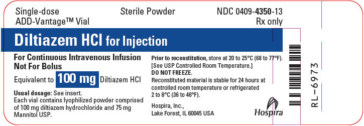 Principal Display Panel - 100 mg Vial Label