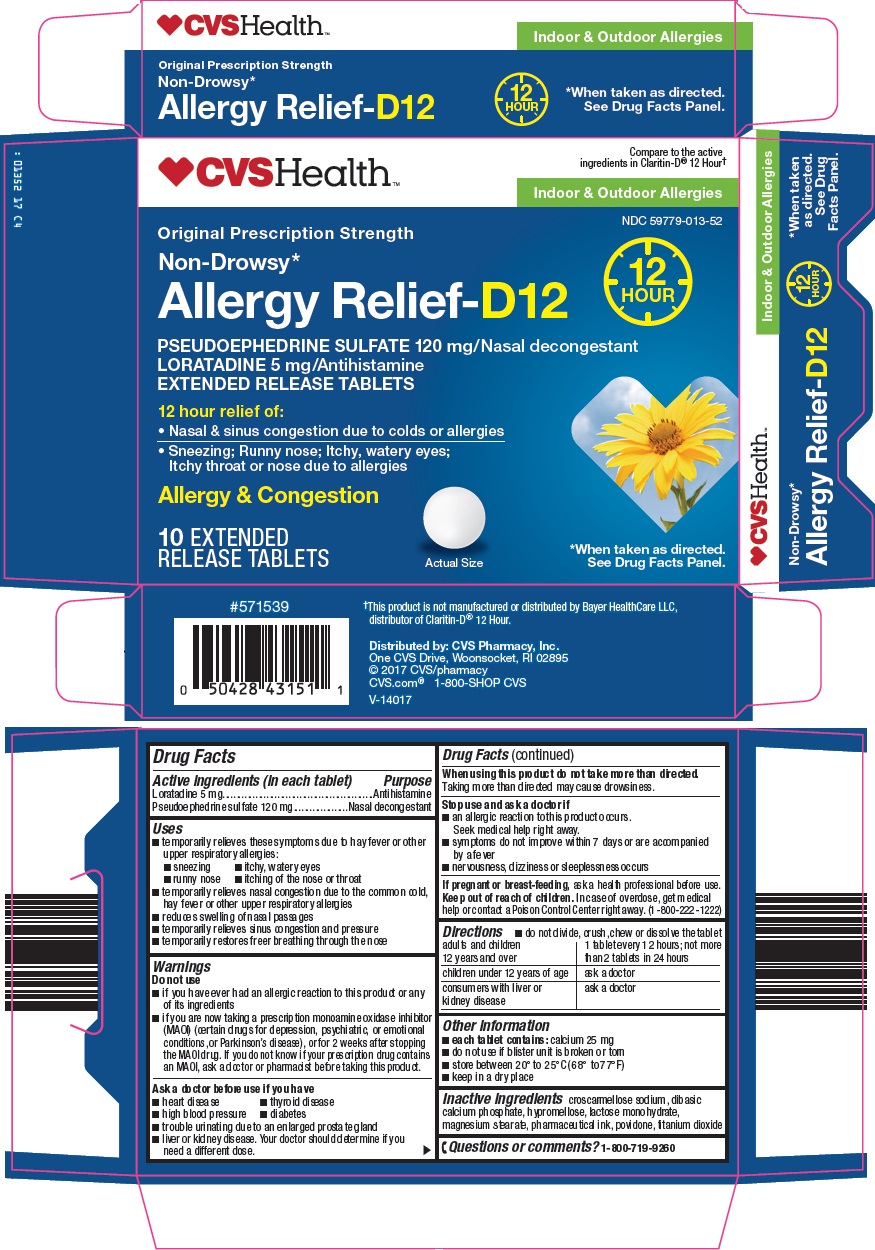 CVS Allergy Relief-D12 image