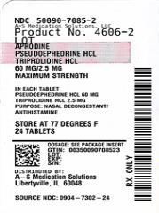 APRODINE- pseudoephedrine hcl, triprolidine hcl tablet, film coated