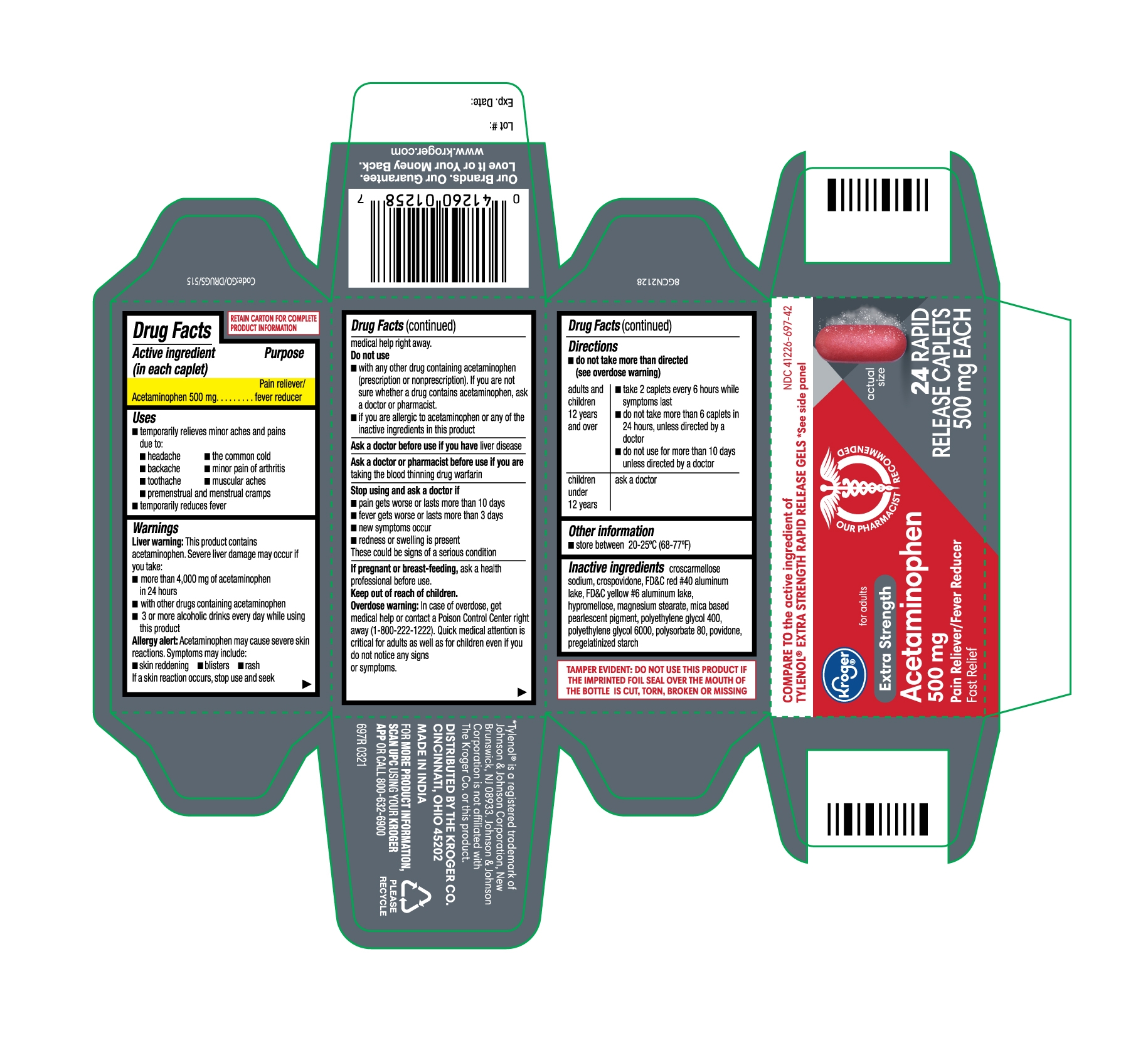 acetaminophen 500 mg-24ct-carton