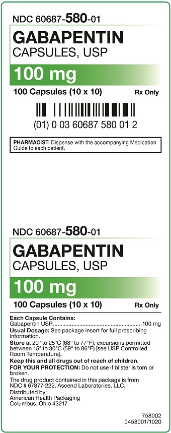 Package/Label Display Panel – Carton – 100 mg