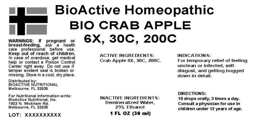 Bio Crab Apple 6X, 30C, 200C