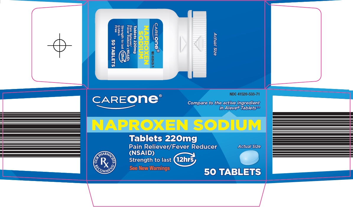 Naproxen Sodium Tablets, 220 mg Carton Image 1