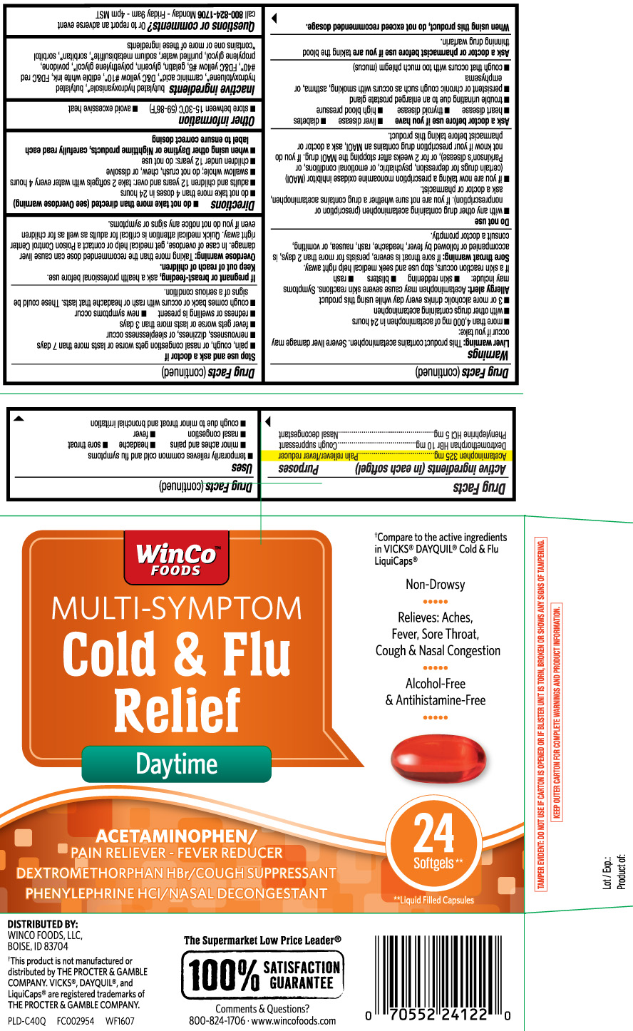 Acetaminophen 325 mg, Dextromethorphan HBr 10 mg, Phenylephrine HCI 5 mg