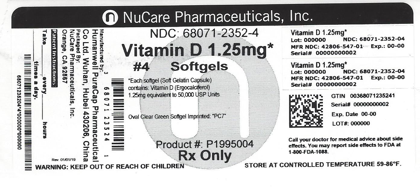 VITAMIN D ergocalciferol capsule