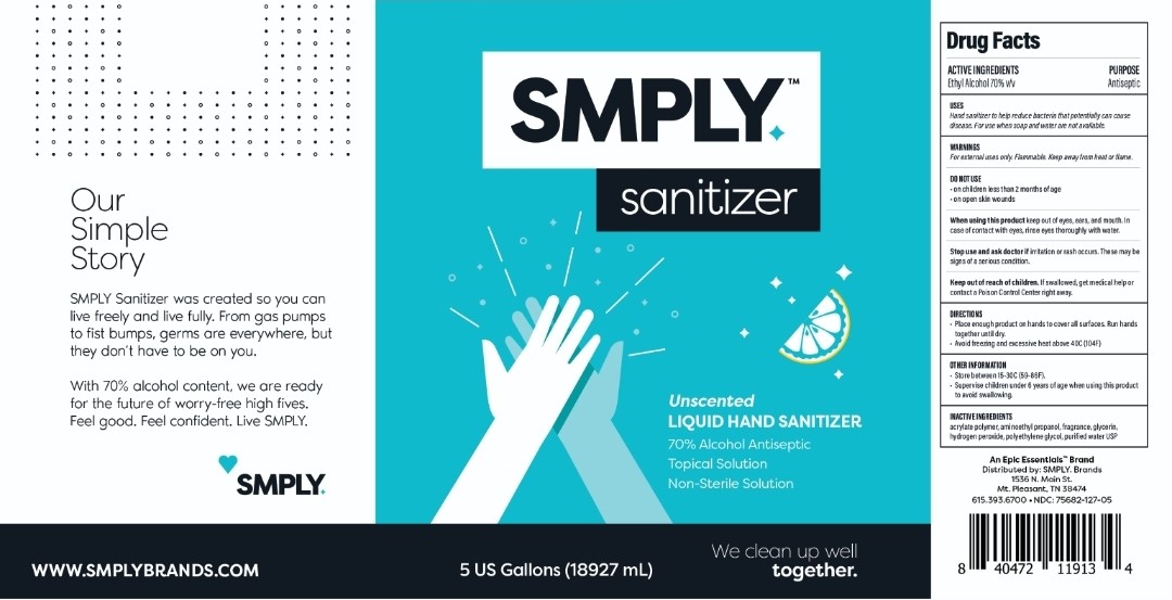 SMPLY 70 Liquid Hand Sanitizer