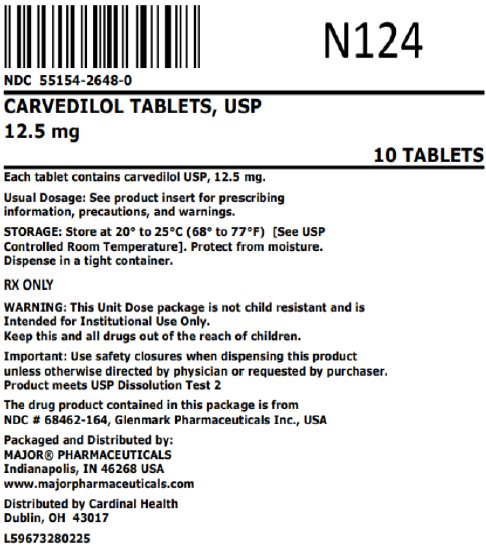 12.5mg bag label