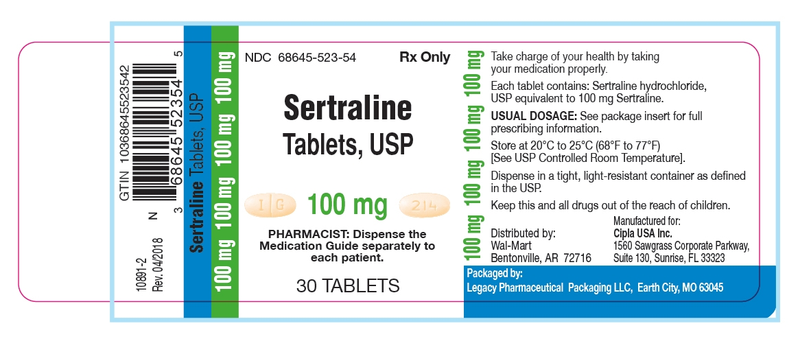 Sertraline Tablets, USP 100 mg