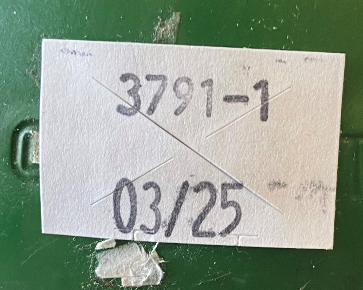 Lot Sticker
