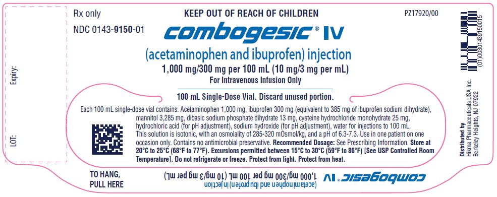 COMBOGESIC IV Vial Label