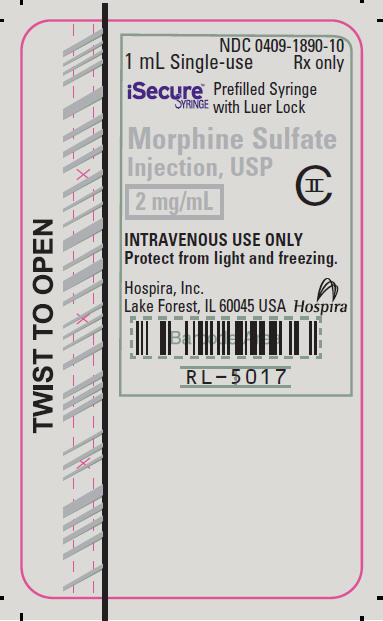 PRINCIPAL DISPLAY PANEL - 2 mg/mL Syringe Label - RL-5017