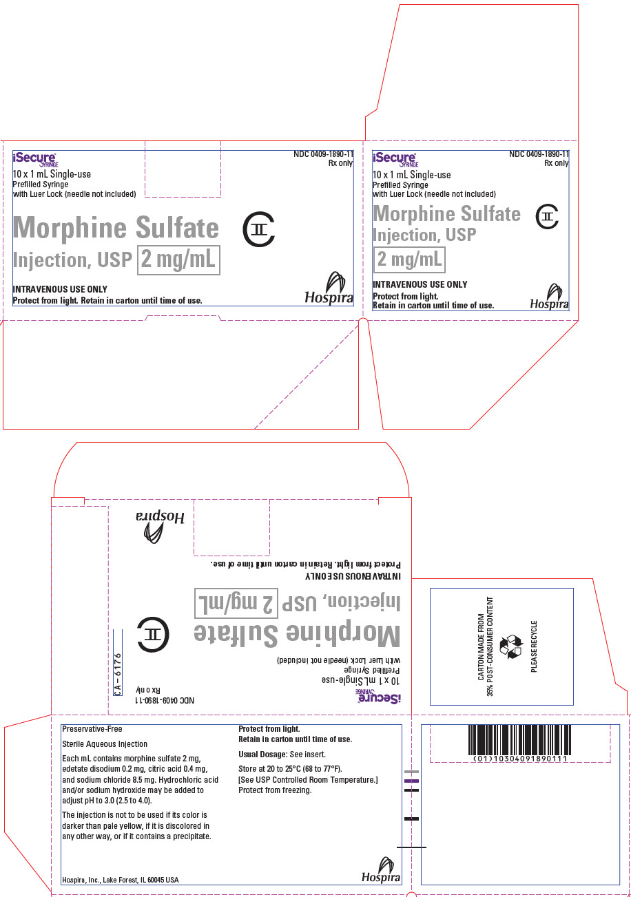 PRINCIPAL DISPLAY PANEL - 2 mg/mL Syringe Carton