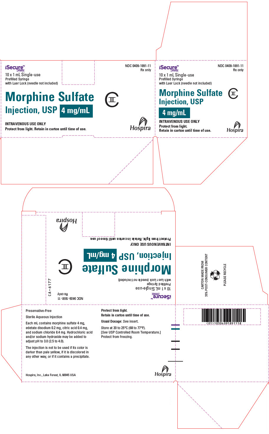 PRINCIPAL DISPLAY PANEL - 4 mg/mL Syringe Carton