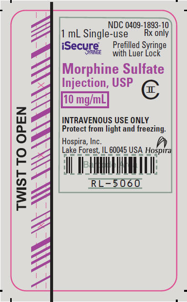 PRINCIPAL DISPLAY PANEL - 10 mg/mL Syringe Label - RL-5060