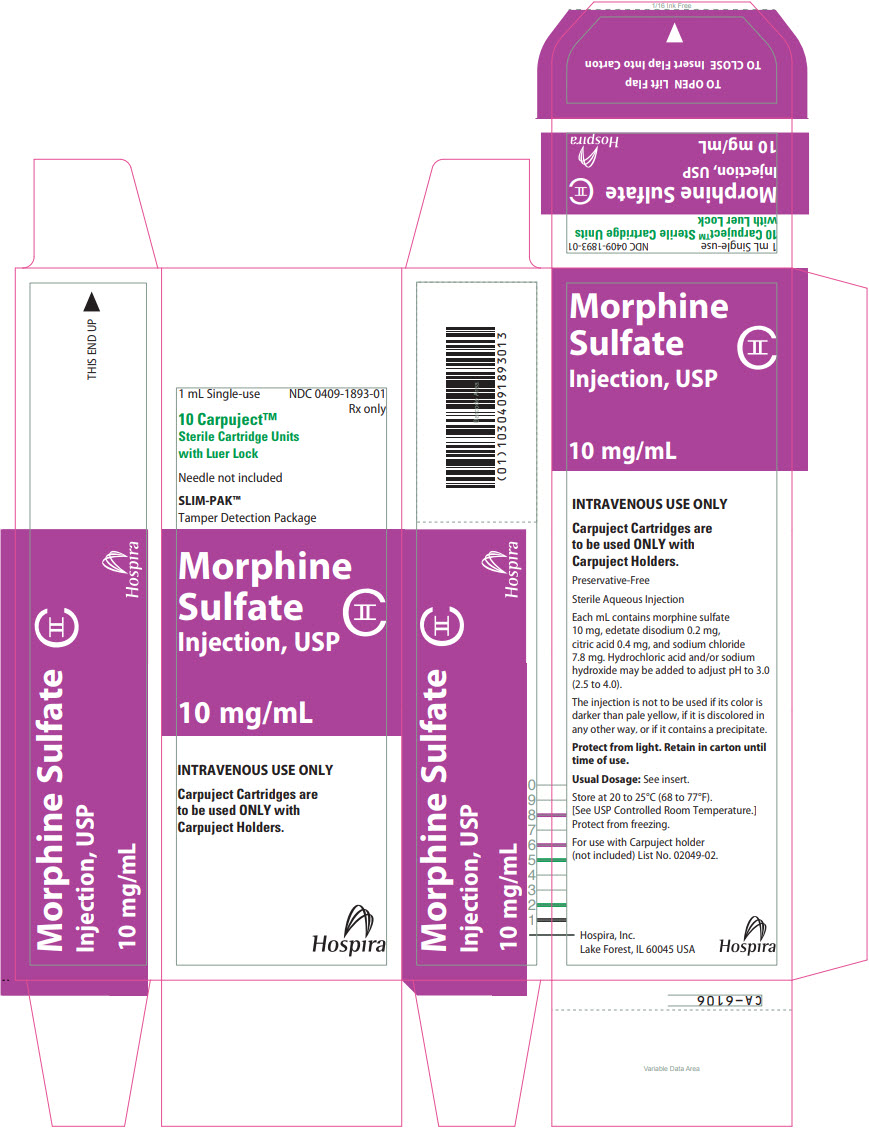 PRINCIPAL DISPLAY PANEL - 10 mg/mL Cartridge Carton