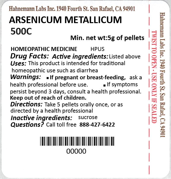 Arsenicum Metallicum 500C 5g