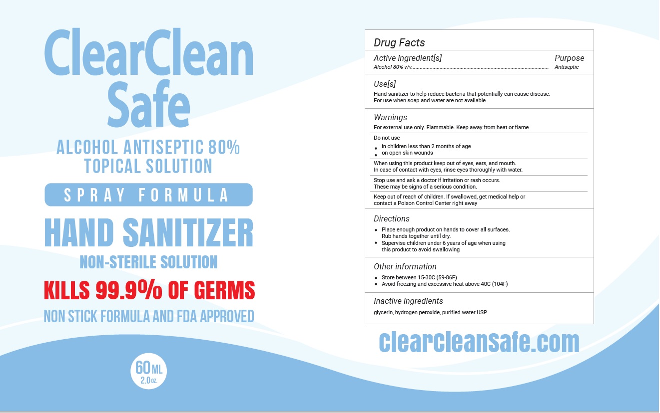 ClearClean Safe Hand Sanitizer