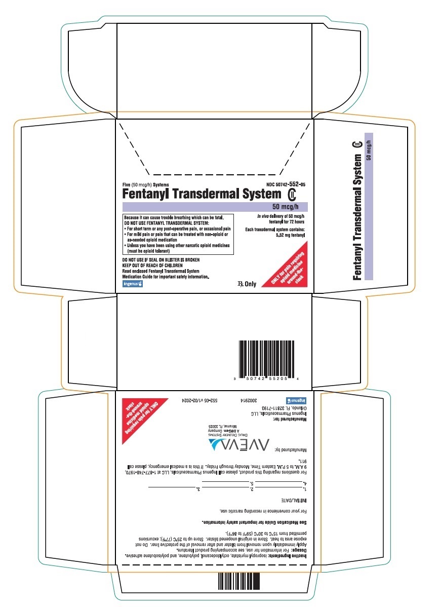 Carton 50 mcg