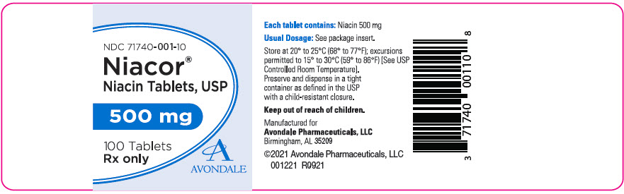 PRINCIPAL DISPLAY PANEL - 500 mg Tablet Bottle Label