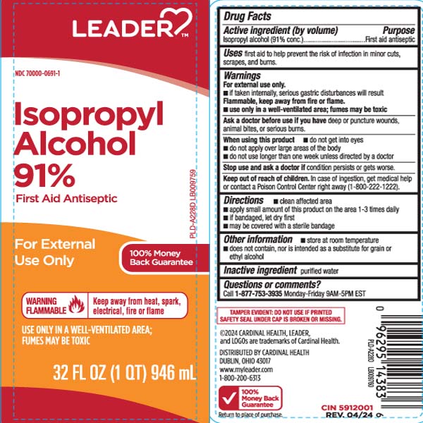 Isopropyl Alcohol (91% conc.)