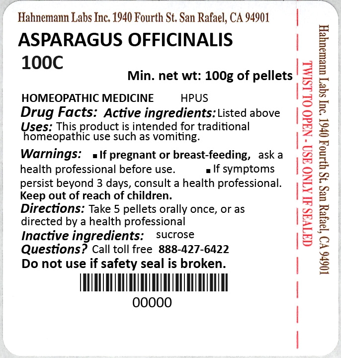 Asparagus Officinalis 100C 100g 