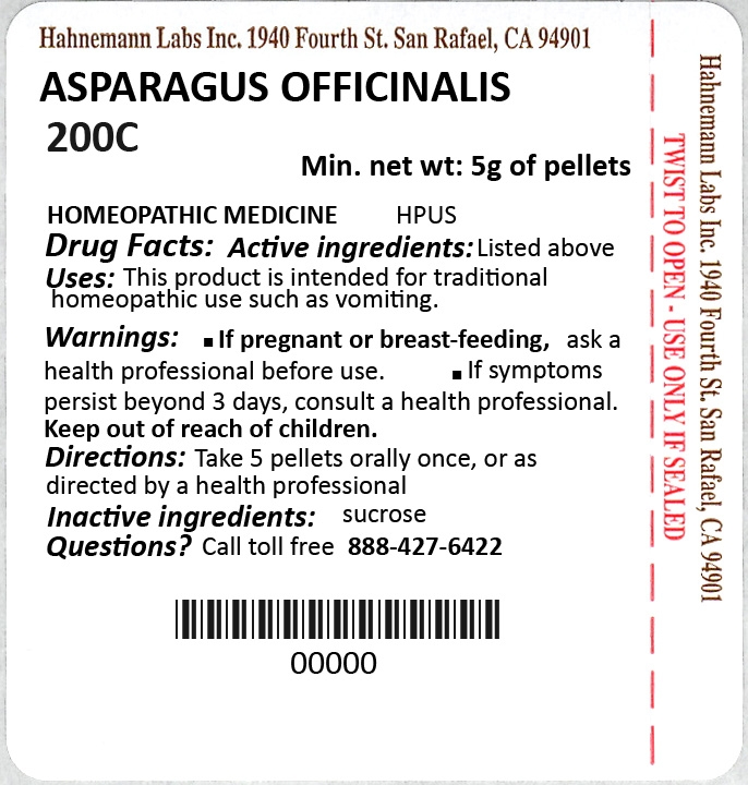 Asparagus Officinalis 200C 5g