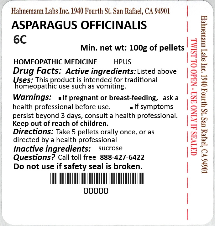 Asparagus Officinalis 6C 100g