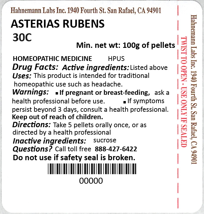Asterias Rubens 30C 100g