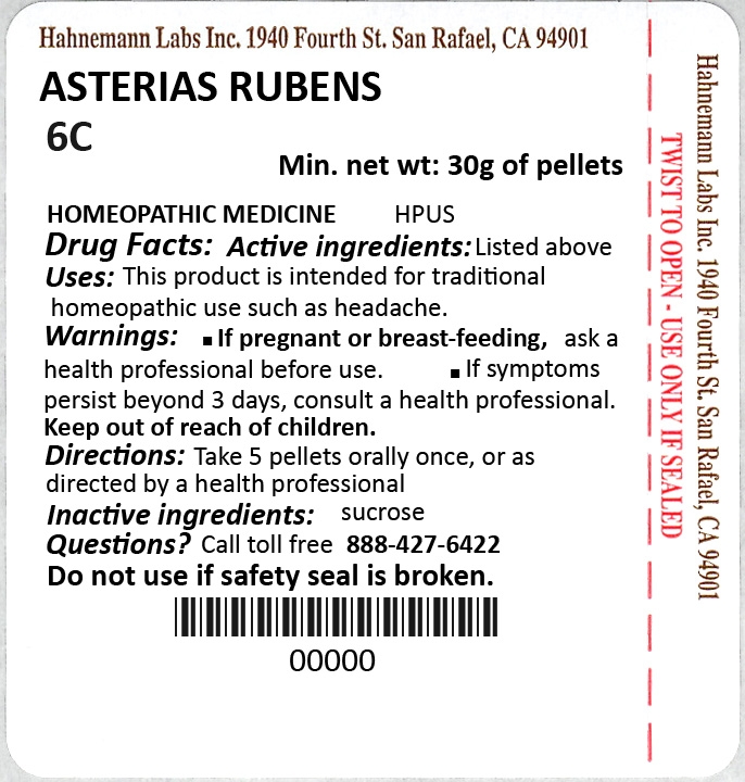 Asterias Rubens 6C 30g